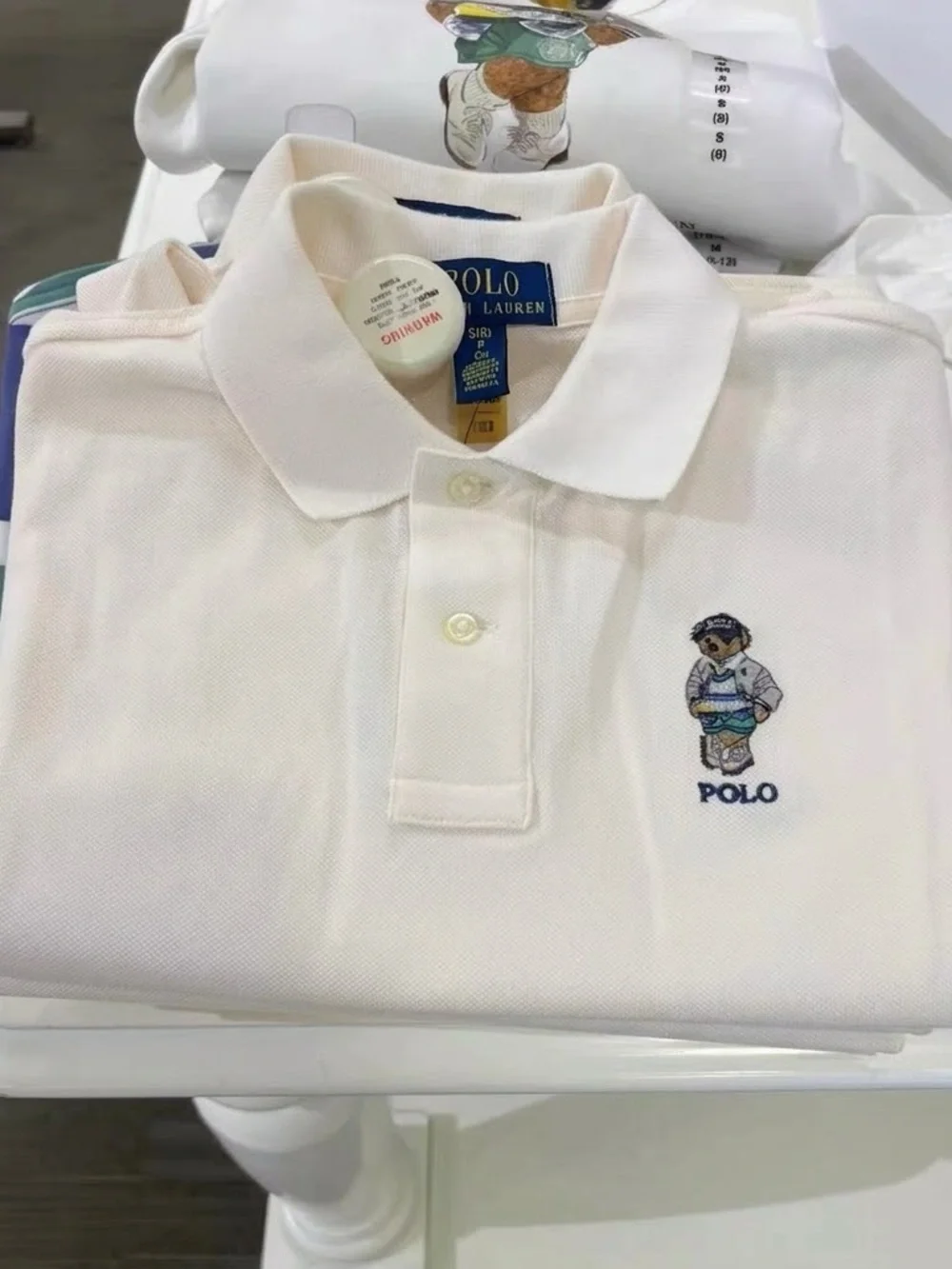 Ralph Lauren Polo Bear Polo Shirt Boys XL (Fits Men/Women S-M / 170cm)